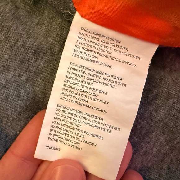 Baby/Toddler Boy Navy Blue Puffer Jacket with Hood, 18M - Picture 4 of 4